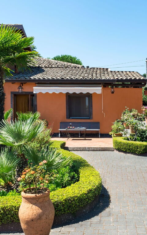 Villa Palmento Rosa: Exteriör, Utomhus