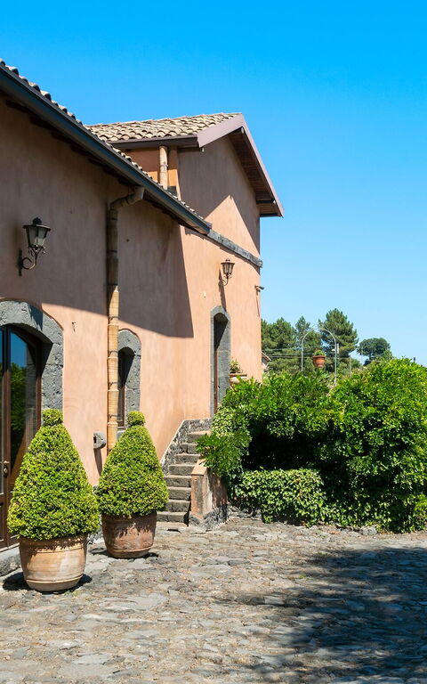 Villa Palmento Rosa: Exteriör, Utomhus