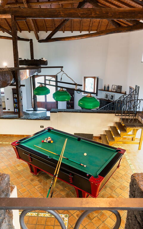 Villa Palmento Rosa: Vardagsrum