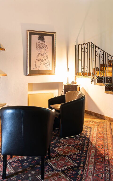 Villa Palmento Rosa: Vardagsrum