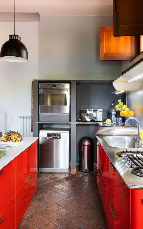 Villa Palmento Rosa: Kök