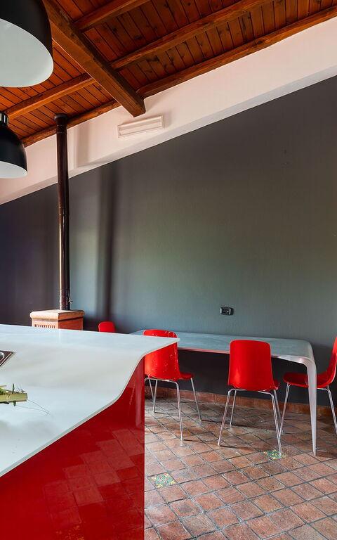 Villa Palmento Rosa: Kök