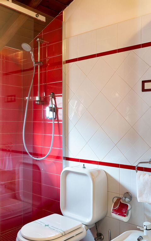 Villa Palmento Rosa: Badrum