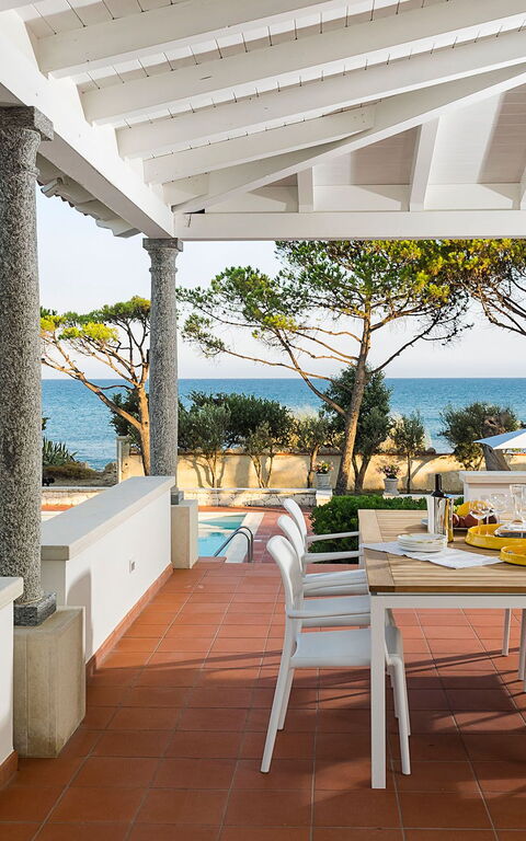 Villa Maya: Balkong / terrass / uteplats, Utomhus