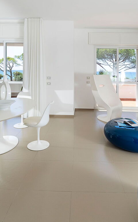 Villa Maya: Kök, Lunchrum, Vardagsrum