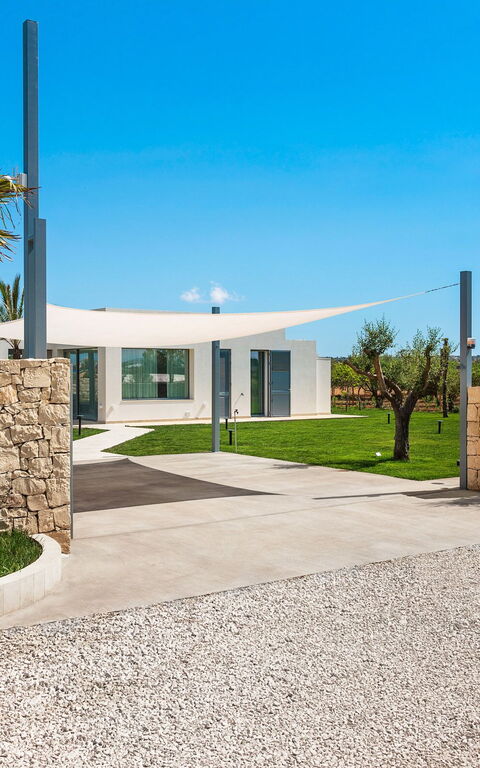 Villa Mia: Huvudentré, Utomhus