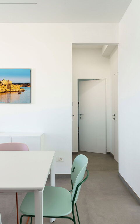 Villa Mia: Kök, Lunchrum, Vardagsrum