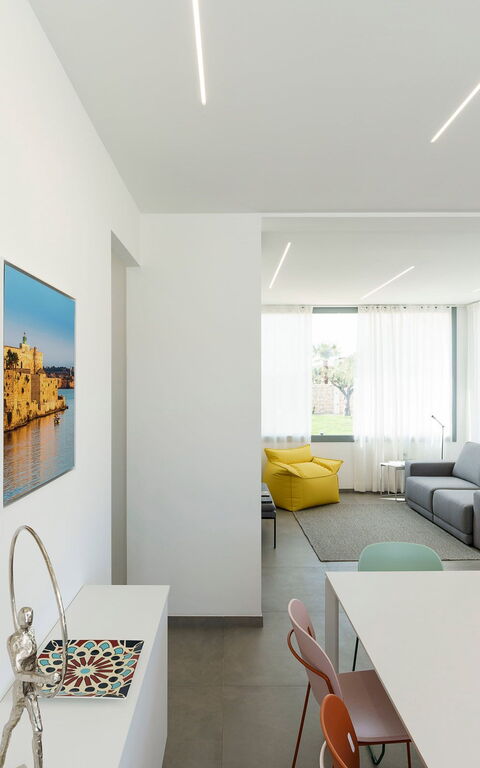 Villa Mia: Kök, Lunchrum, Vardagsrum