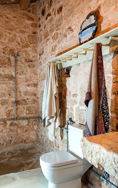 Villa Edicole: Badrum