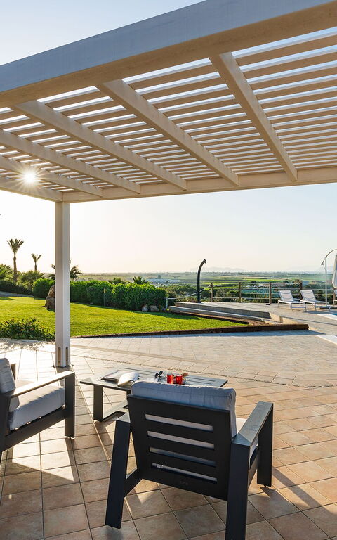 Villa Cielo: Balkong / terrass / uteplats, Utomhus