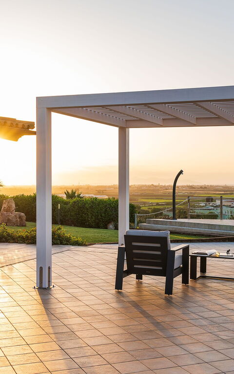 Villa Cielo: Balkong / terrass / uteplats, Utomhus