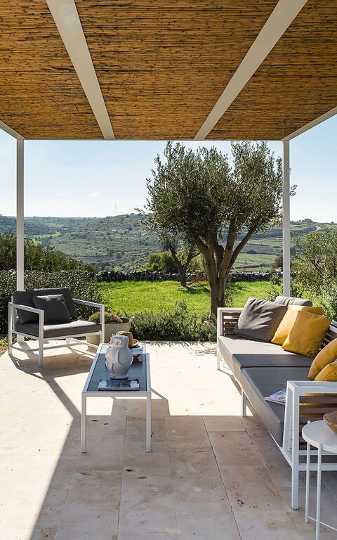 Villa Hybla: Balkong / terrass / uteplats, Utomhus