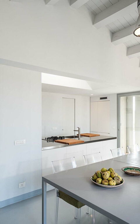 Villa Hybla: Kök, Lunchrum