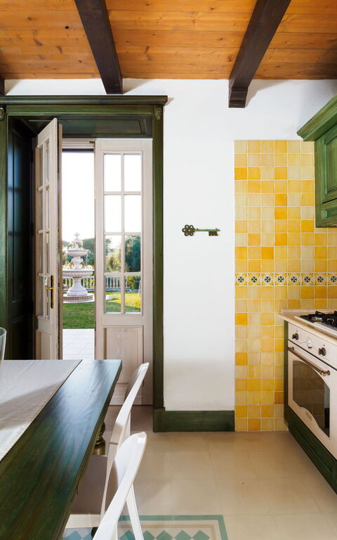 Villa Girasole: Kök