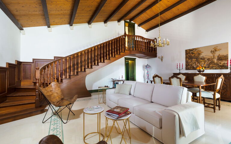 Villa Girasole: Vardagsrum