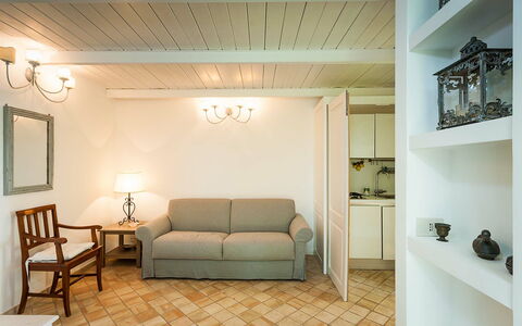 Semesterboende Casetta: Kök, Lunchrum