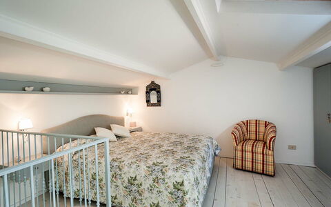 Semesterboende Casetta: sovrum