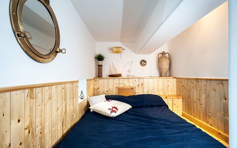 Semesterboende Conchiglia: sovrum