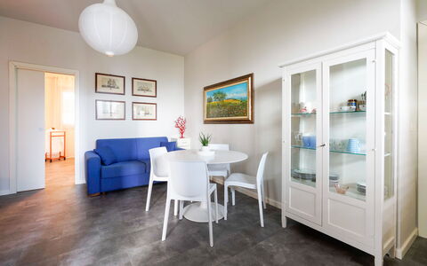 Semesterboende Corallo: Lunchrum, Vardagsrum