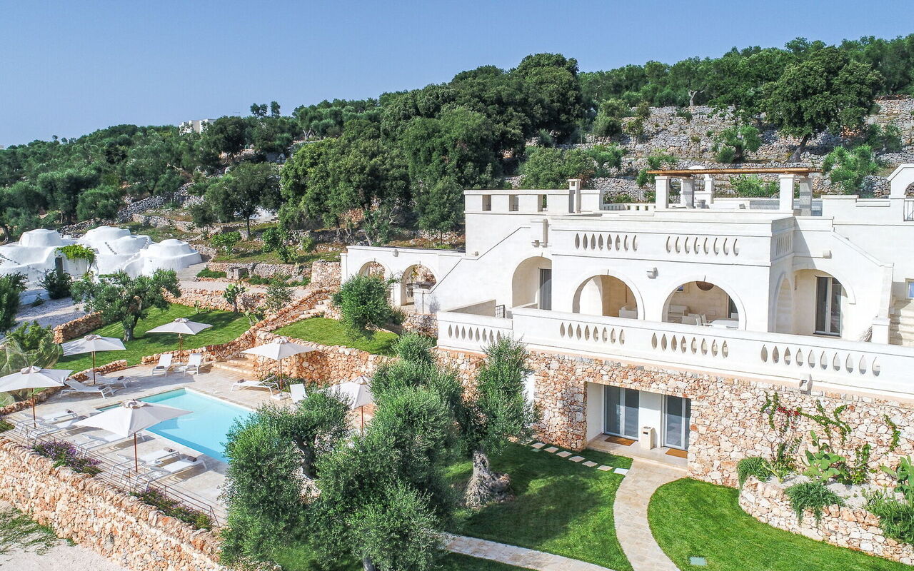 La Residenza - Corte dei Messapi: Exteriör, slå samman, Utomhus