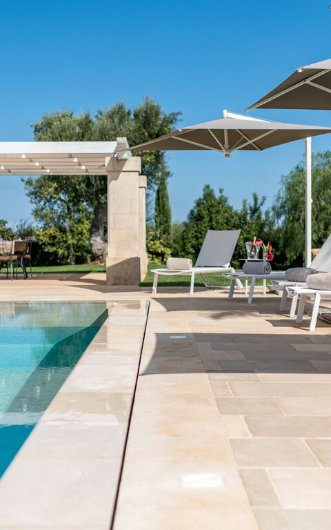 Villa Bellavista: slå samman, Utomhus, Visningar