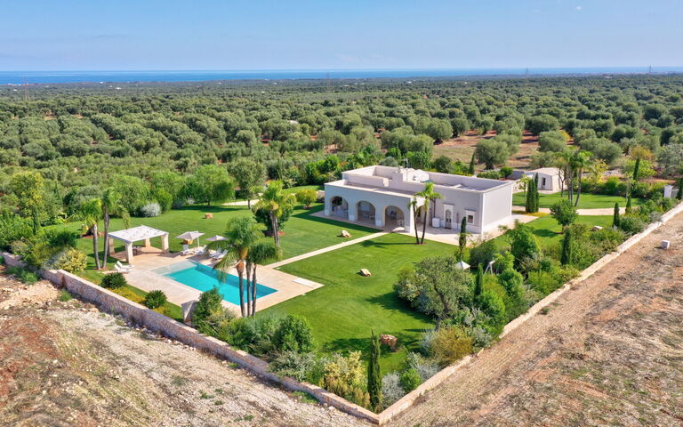 Villa Bellavista: slå samman, Trädgård, Visningar