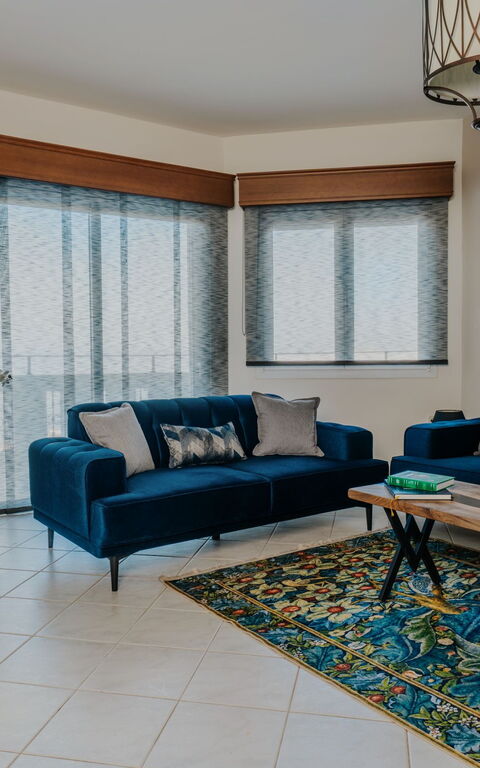 Villa Artemis: Vardagsrum