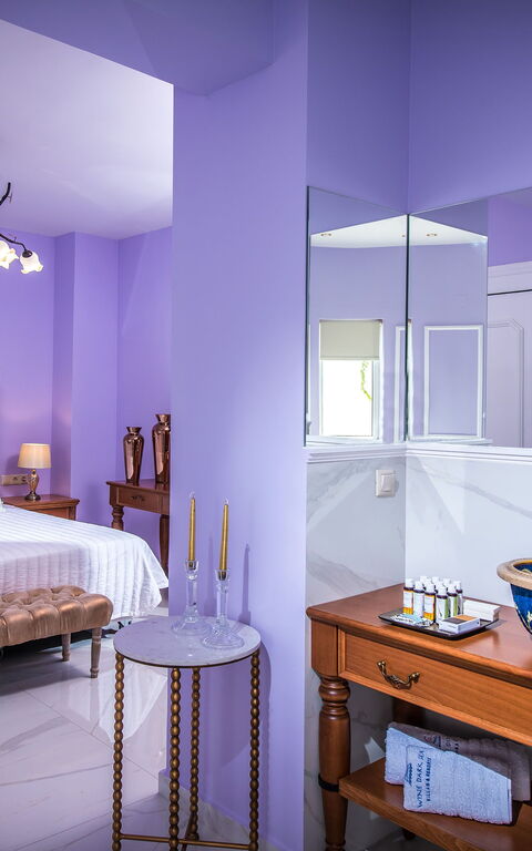 Villa Artemis: Badrum