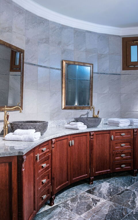 Villa Bella Mare: Badrum