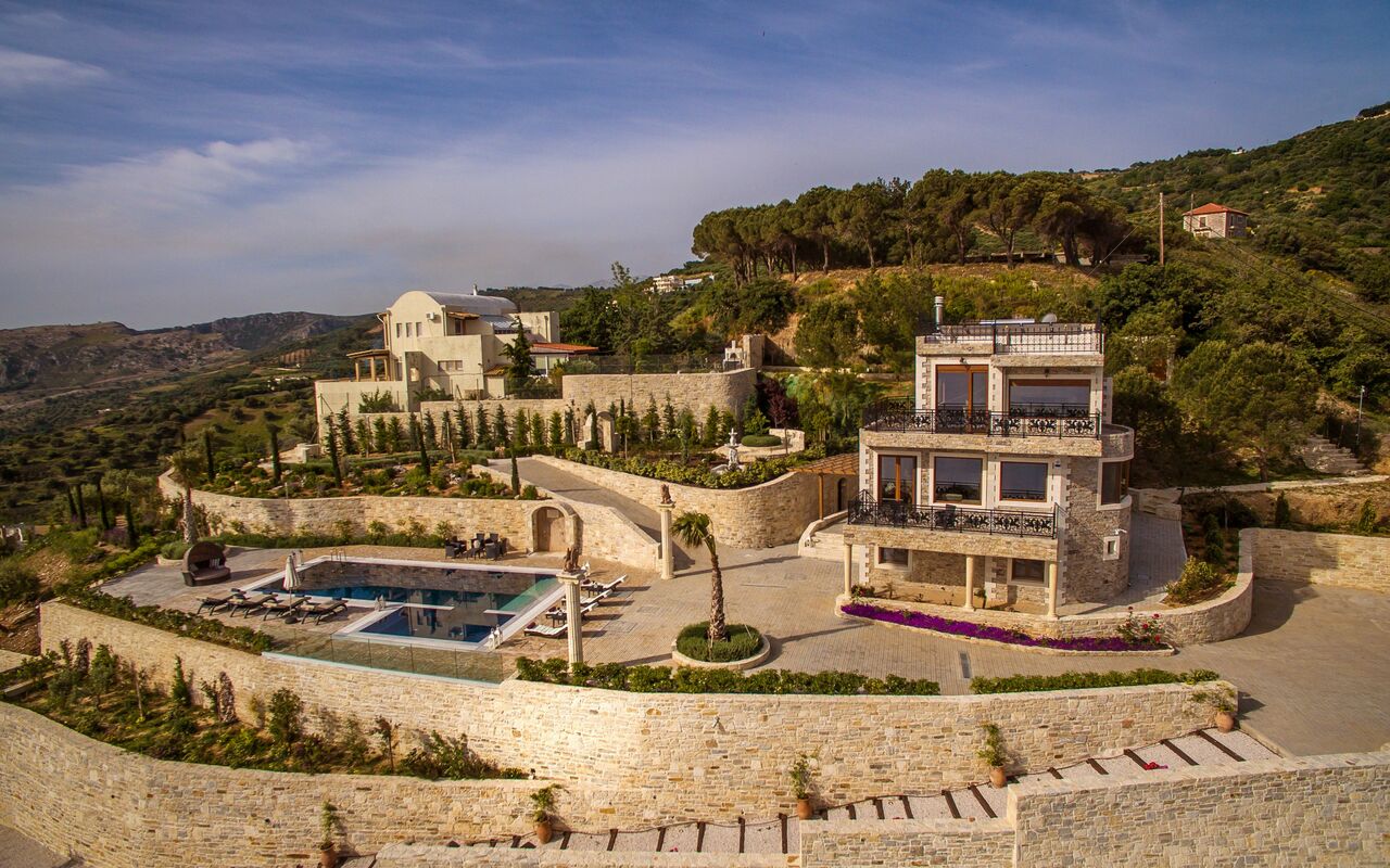 Villa Bella Mare: Exteriör, slå samman, Trädgård