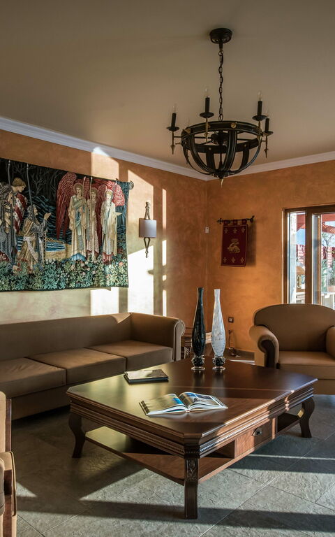 Villa Kalliste: Vardagsrum