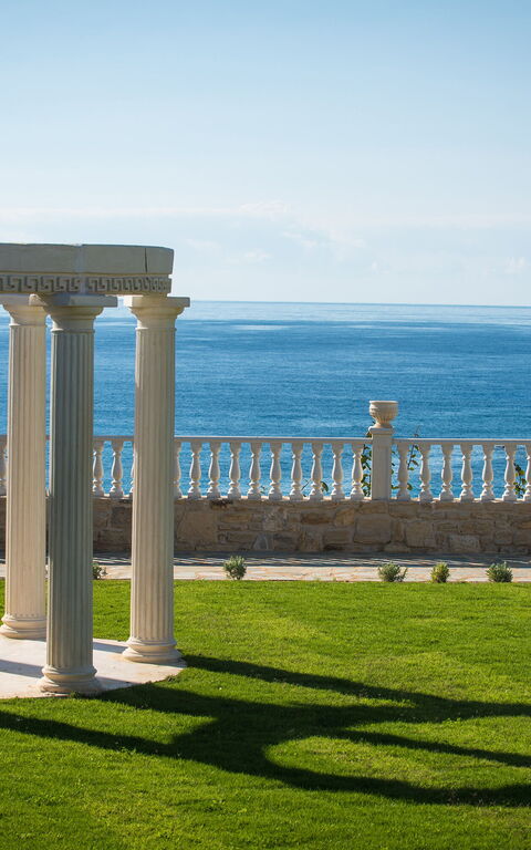 Villa Kalliste: Trädgård, Visningar