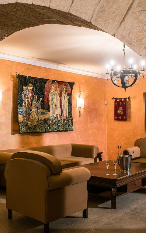 Villa Kalliste: Vardagsrum