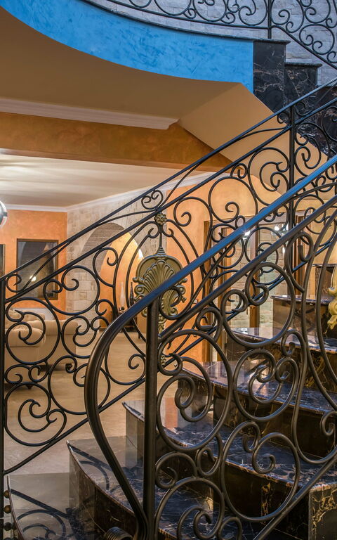 Villa Kalliste: Fellesrom, Vardagsrum