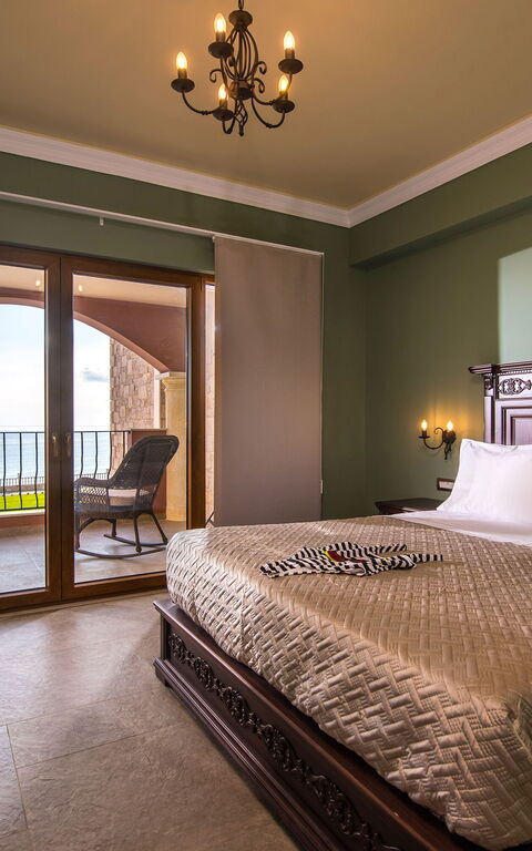 Villa Kalliste: sovrum