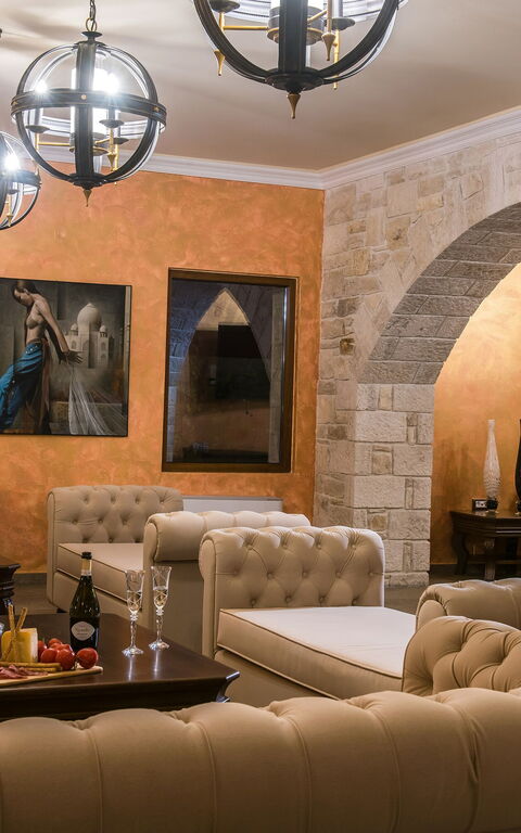 Villa Kalliste: Vardagsrum