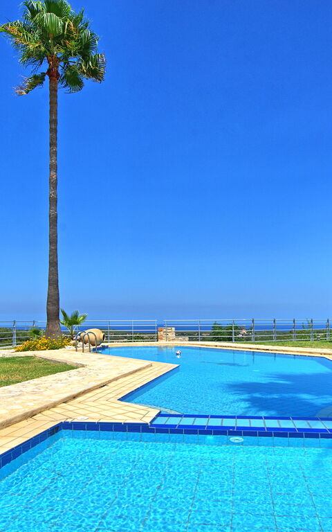 Villa Myrtia: slå samman, Utomhus