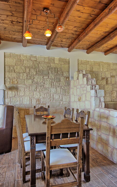 Villa Myrtia: Lunchrum, Vardagsrum