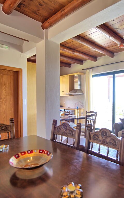 Villa Myrtia: Lunchrum, Vardagsrum