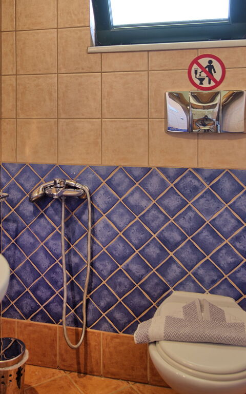 Villa Myrtia: Badrum