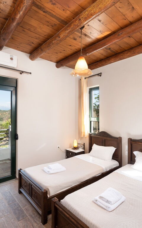 Villa Kissos: sovrum