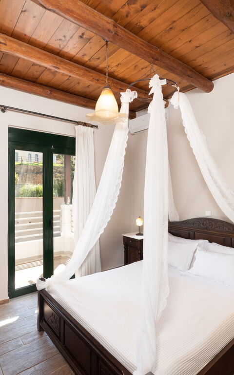 Villa Kissos: sovrum