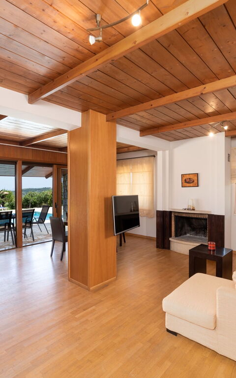 Villa Rodia: Lunchrum, Vardagsrum