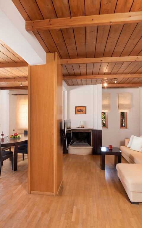 Villa Rodia: Lunchrum, Vardagsrum