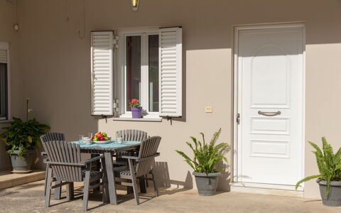 Semesterboende Aria 1: Balkong / terrass / uteplats