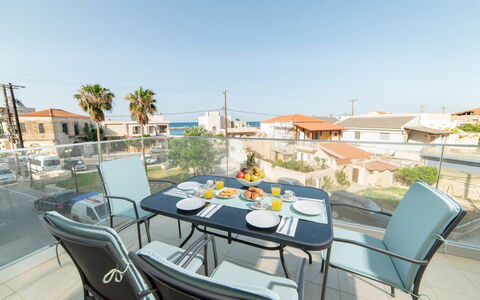 Semesterboende Aria 1: Balkong / terrass / uteplats