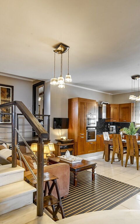 Villa Milon: Kök, Lunchrum, Vardagsrum