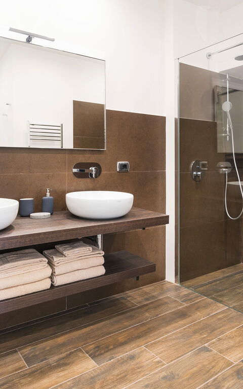 Villa Artemare: Badrum