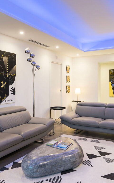 Villa Artemare: Vardagsrum