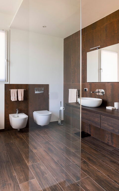 Villa Artemare: Badrum